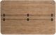 Liberty Furniture Farmhouse Reimagined 3-Piece Antique White/Chestnut Occasional Table-3