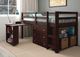 Nationwide Furniture Distributors 4 Piece Expresso Full/Queen Bedroom Set-0