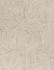 KAS Rugs Gramercy Ivory Honeycomb 5'x7' Rug-1