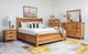 Mako Wood Furniture Hudson Double Panel Bed-1