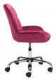 Zuo® Loft Red Office Chair-1