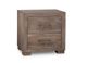 Handstone 	Steel City 2 Drawer Nightstand-0