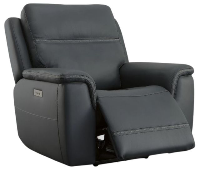 Flexsteel® Sawyer Marine Power Recliner with Power Headrest and Lumbar-2