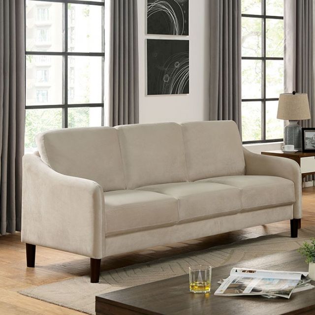 Furniture of America® Kassel 2-Piece Beige Sofa Set-1