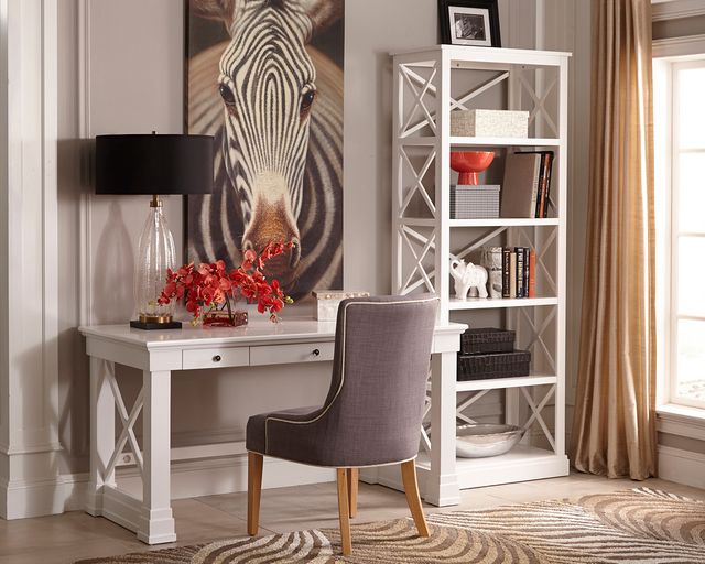 Coaster® Johansson Antique White Bookcase-2