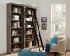 Martin Furniture Avondale 2-Piece Rustic Gray Bookcase-1