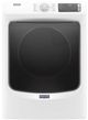 Maytag® 7.3 Cu. Ft. White Front Load Gas Dryer-0