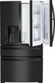 LG 22.5 Cu.Ft. Matte Black Stainless Steel Counter Depth French Door Refrigerator-3