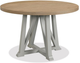 Riverside Furniture Osborne Gray Skies/Timeless Oak Dining Table and Base-0