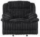Homelegance® Goodland Black Manual Glider Reclining Chair-2