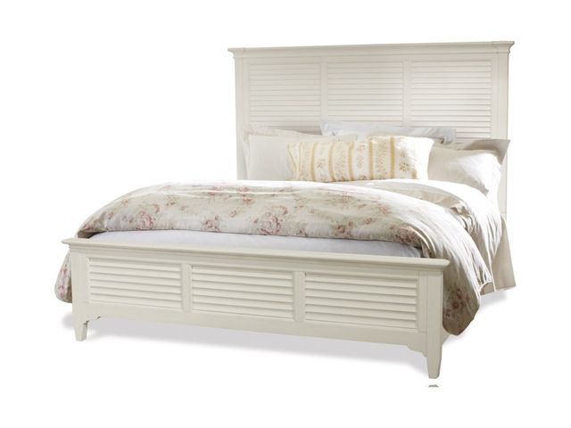 Riverside Furniture Myra Queen Louver Bed-1