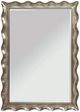Bassett Mirror Pie Crust Silver Leaf Floor Mirror-0