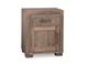 Handstone Steel City 1 Drawer 1 Door Nightstand-0