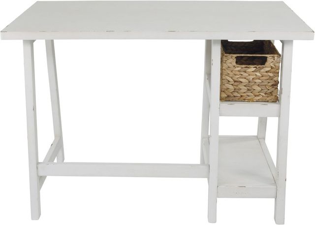 Signature Design by Ashley® Mirimyn Antique White 42" Office Desk-3