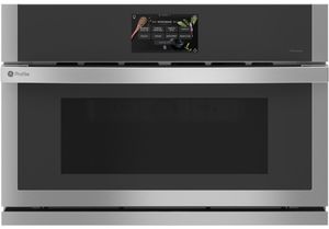 GE Profile™ 1.7 Cu. Ft. Stainless Steel Built In Microwave Oven with Convection