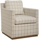 Uttermost® Basie Beige/Taupe Swivel Chair-0