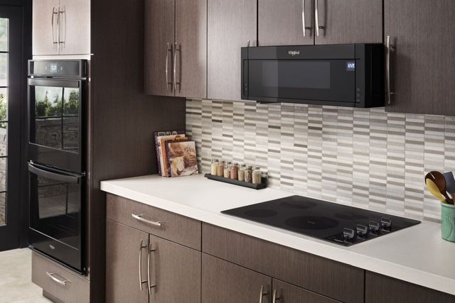 Whirlpool® 30" Black Electric Cooktop-4