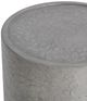 Classic Home Sania Dark Grey Concrete Outdoor Round Accent Table-3