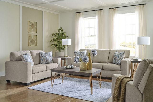 Signature Design by Ashley® Deltona Parchment Manual Recliner-5