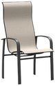 Homecrest™ Outdoor Living Customizable Harbor Aluminum/Fabric Outdoor Sling High Back Dining Chair-0