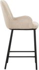 Primo™ International 1017 2-Piece Taupe Upholstered Counter Chair Set-3
