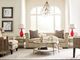 American Drew® Lenox Beige Martini Table with Brassy Champagne Base-2