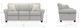 La-Z-Boy® Bennett duo® Granite Power Reclining Sofa-2