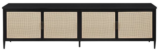 Coaster® Amherst 78" Black TV Stand-1