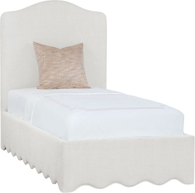 Hooker® Furniture Commerce and Market Liv Broadway Dune Youth Twin Upholstered Panel Bed-0