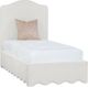 Hooker® Furniture Commerce and Market Liv Broadway Dune Youth Twin Upholstered Panel Bed-0