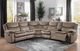 Mazin Furniture Bastrop Light Brown 3 Piece Sectional With Right Console-4