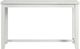 Elements International Stone White Occasional Bar Table Set-2