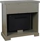 Jofran Inc. Telluride Driftwood 32" Fireplace-3