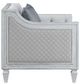 ACME Furniture Katia Light Gray/Weathered White Loveseat-4