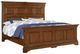 Artisan & Post by Vaughan-Bassett Heritage Amish Cherry King Mansion Bed with Decorative Side Rails-0