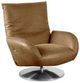Bassett® Furniture Ranlo Tan Swivel Arm Chair-0