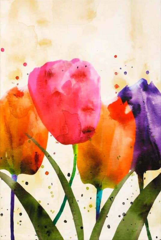 Stylecraft Everyday Tulips Wall Art-1