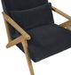 Homelegance® Chevron Black/Brown Accent Chair-5