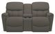 La-Z-Boy® Kipling Granite Power Reclining Loveseat with Headrest and Console-0