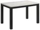 Crown Mark Resia Concrete Top Dining Table with Black Base-0