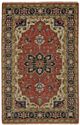 Feizy Ustad Dark Red/Black 8'6" x 11'6" Rug-0