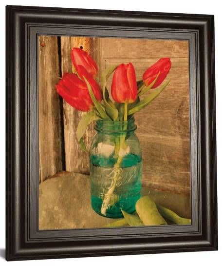 Classy Art Country Tulips by Anthony Smith Wall Art-1