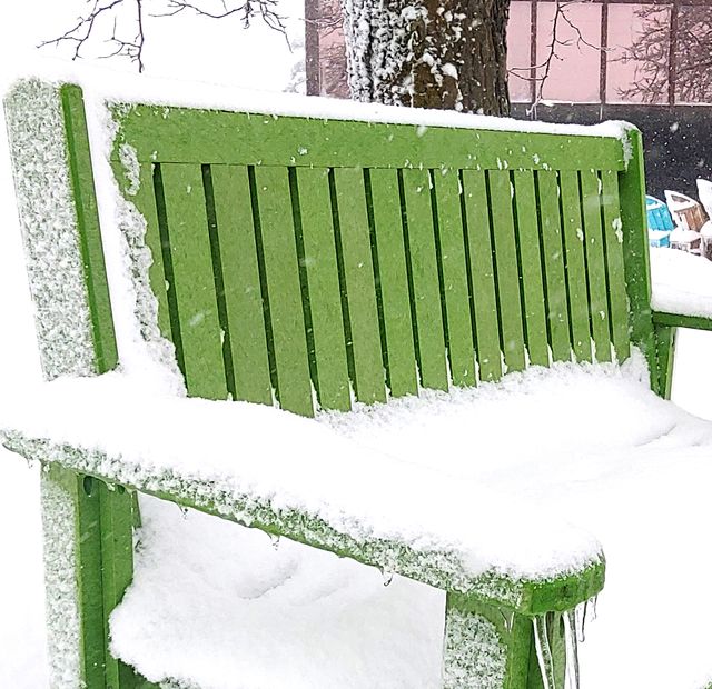 C.R. Plastics Generation Line Kiwi Garden Bench-2