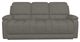 La-Z-Boy® Greyson Blue Grey Leather Manual Reclining Sofa-1
