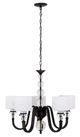 YHD Mitchell Peak Oil Rubbed Bronze 5-Light Chandelier-0