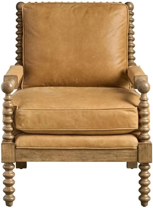 Universal Explore Home™ Griffith Park Soho Brown/Windchester Sandstone Chair with Cushion-2