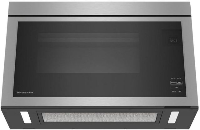 KitchenAid® 1.1 Cu. Ft. PrintShield Stainless Steel Over The Range Microwave -3