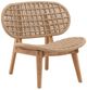 Dovetail Furniture Hermosillo Natural Wicker/Wooden Outdoor Occasional Chair-0