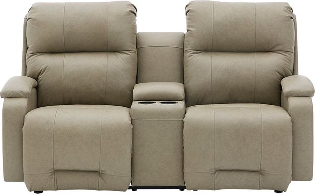 Best® Home Furnishings Customizable Field & Stream Home Maverly Power Reclining Space Saver® Loveseat with Console and Power Tilt Headrest-2