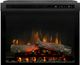 Dimplex® Multi-Fire XHD™ Black 23" Plug-In Electric Firebox with Logs-0